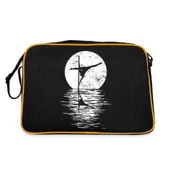 Pole Dance Dancer, Pole Dance, Pole Dancing - Sac Retro - noir/or - Dos