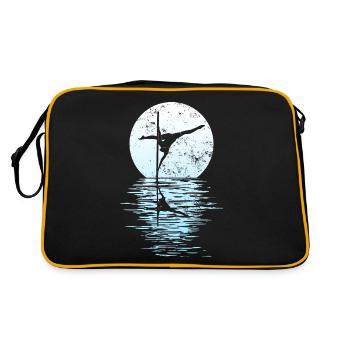 Pole Dance Dancer, Pole Dance, Pole Dancing - Sac Retro - noir/or - Dos