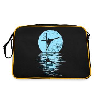 Pole Dance Dancer, Pole Dance, Pole Dancing - Sac Retro - noir/or - Dos
