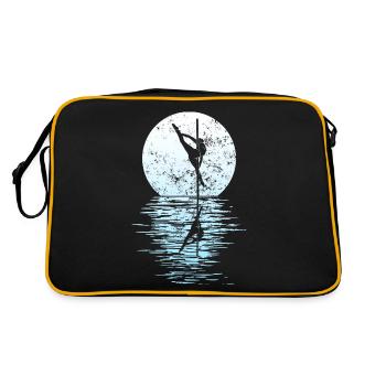 Pole Dance Dancer, Pole Dance, Pole Dancing - Sac Retro - noir/or - Dos