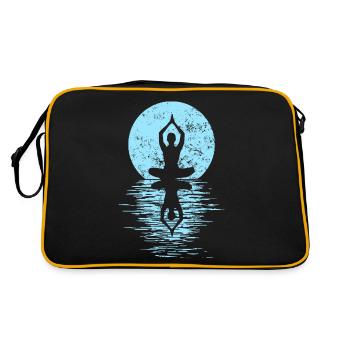 Yogi Yogini Health Meditation Outfits Girls - Retro Bag - black/gold - Back