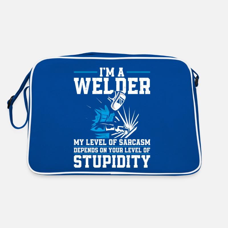 Welder Welding Vintage I'm A Retro Bag