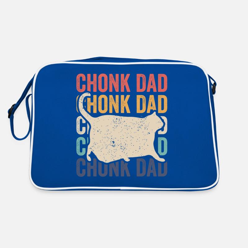 Chonk Meme Cat Chonk Dad Retro Bag