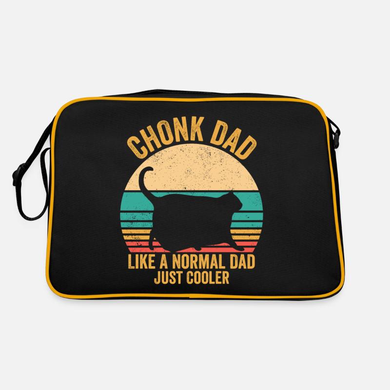 Chonk Meme Cat Retro Bag