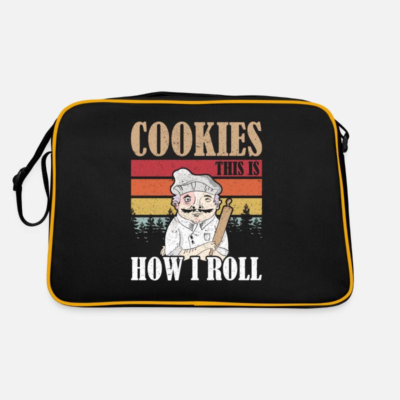 Cookies c’est ainsi que je roule Backen Sac Retro