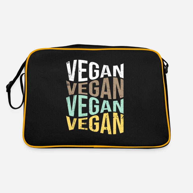 végétalien Sac Retro