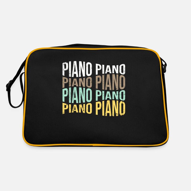 Klavier Retro Tasche