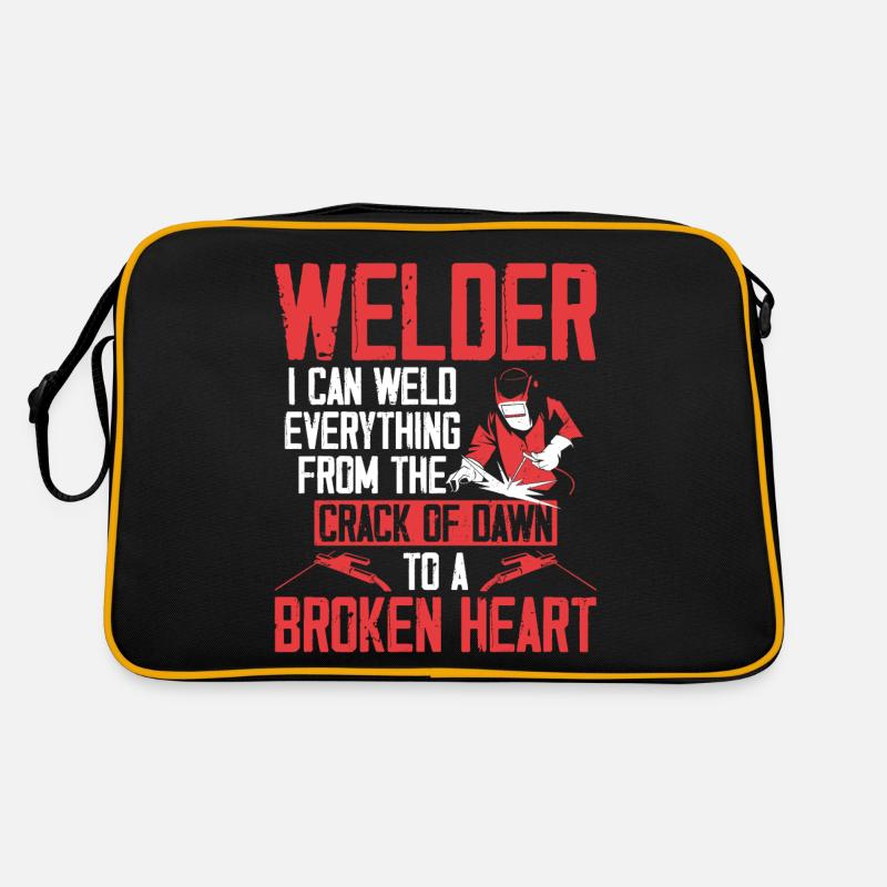 Welder Welding Vintage Welder I Retro Bag