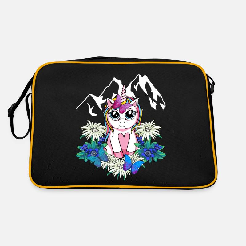 Alps Unicorn Spring Mythical Animals Alm Children Retro Bag