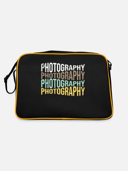 Photography - Retro Bag - black/gold - Back