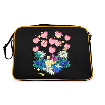 Mother's Day Congratulations Gift Idea - Retro Bag - black/gold - Back