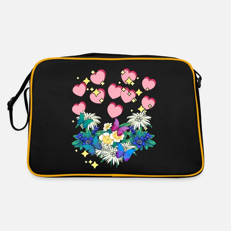 Muttertag Glückwunsch Gratulieren Geschenkidee Retro Tasche