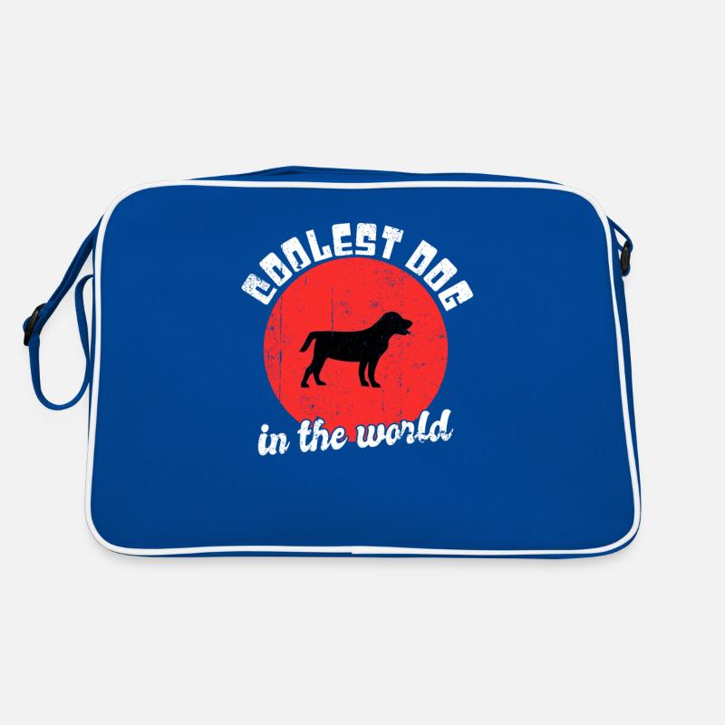 Chien cool dire Sac Retro