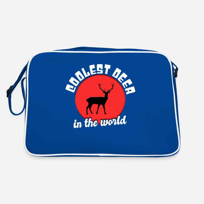 Cooler Hirsch Spruch Retro Tasche