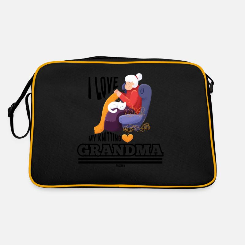 J’aime ma grand-mère Sac Retro