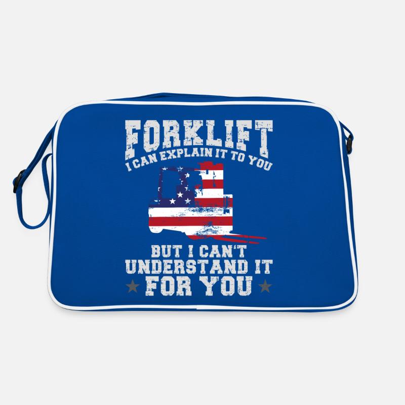 Opérateur de chariot élévateur certifié Sac Retro