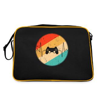 Jeu rétro Heartbeat - Sac Retro - noir/or - Dos