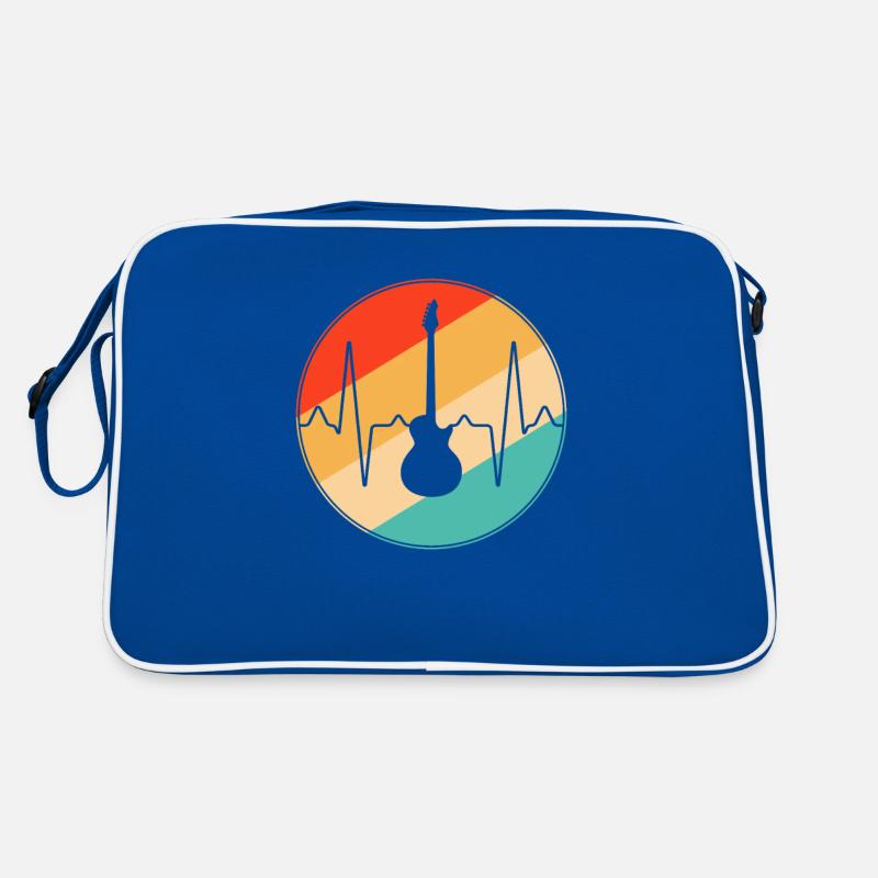 Rock Retro Herzschlag Retro Tasche