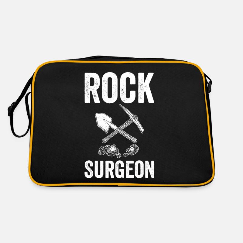 Chirurgien de roche Géologue Chasse aux rochers Chasseurs de roches Sac Retro