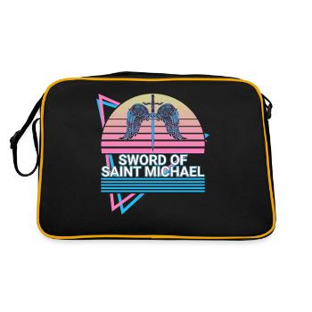L’épée de saint Michel - Sac Retro - noir/or - Dos