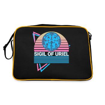 Sceau de l’Archange Uriel Rétro - Sac Retro - noir/or - Dos
