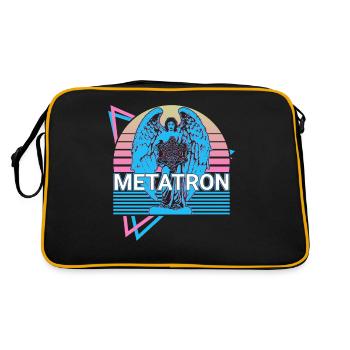 Métatron Archange Rétro - Sac Retro - noir/or - Dos