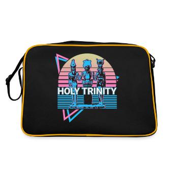 Holy Trinity Retro - Retro Bag - black/gold - Back