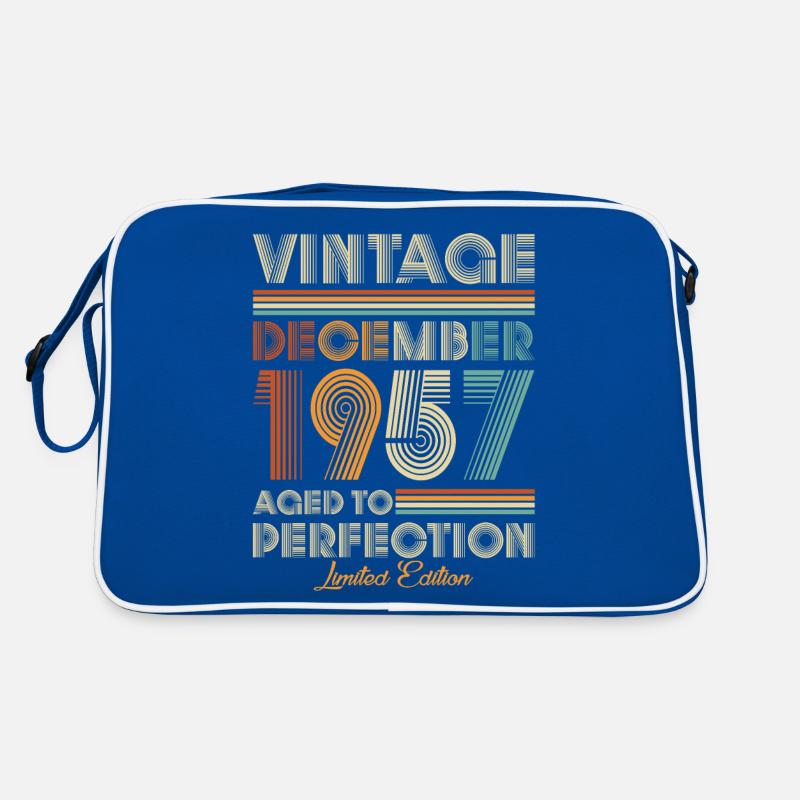 Millésime vieilli à la perfection décembre 1957 Sac Retro
