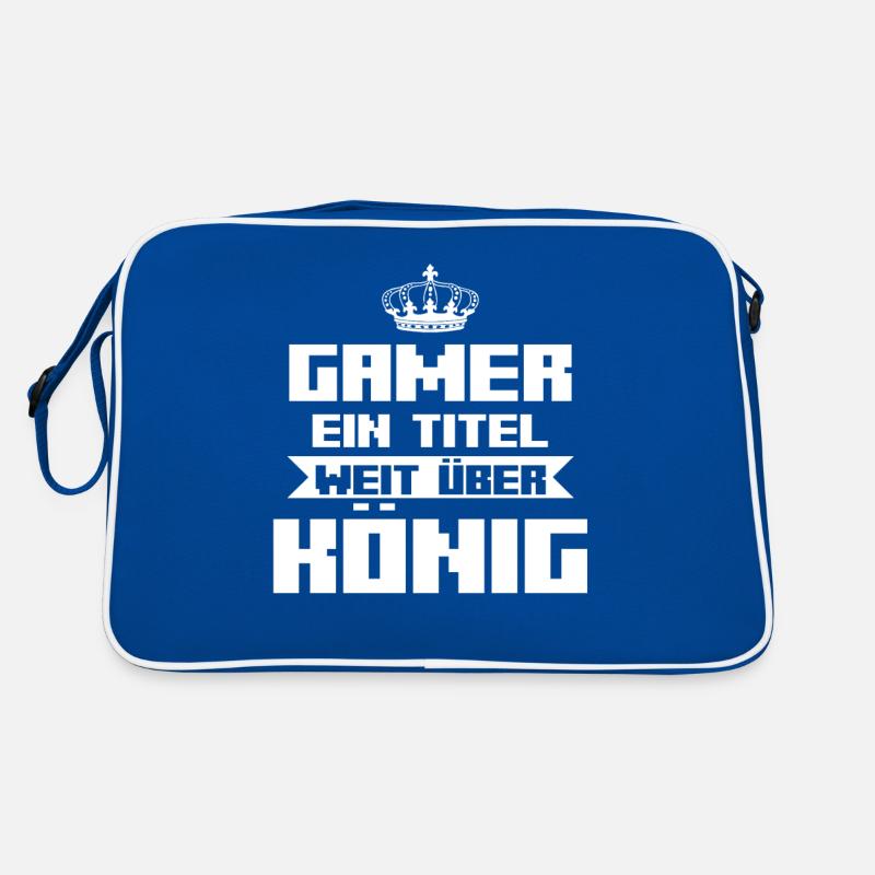 Gaming Zocken Zocker Gamer Retro Tasche