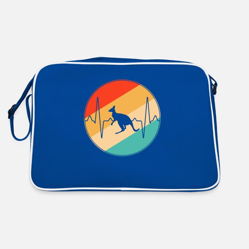 Kangaroo Retro Heartbeat Retro Bag