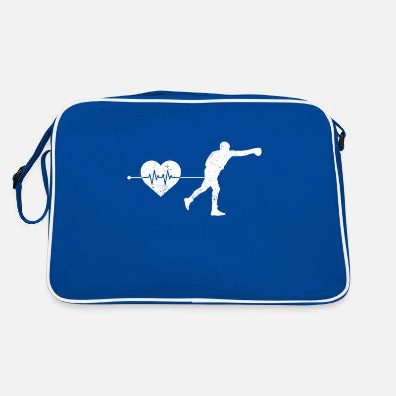 Boxen Herzschlag Retro Tasche