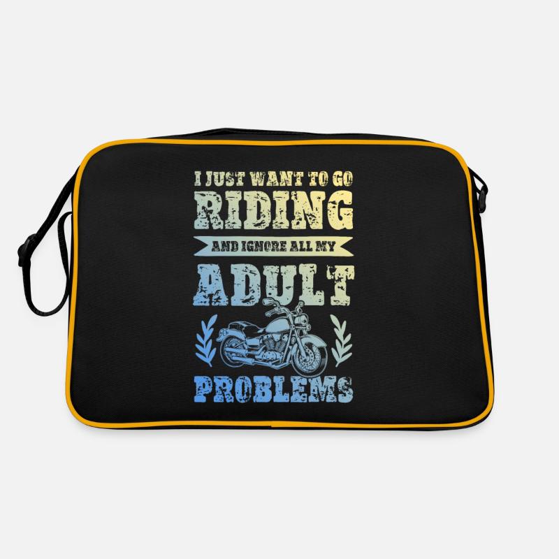 Ride Motorcycle Retro Bag
