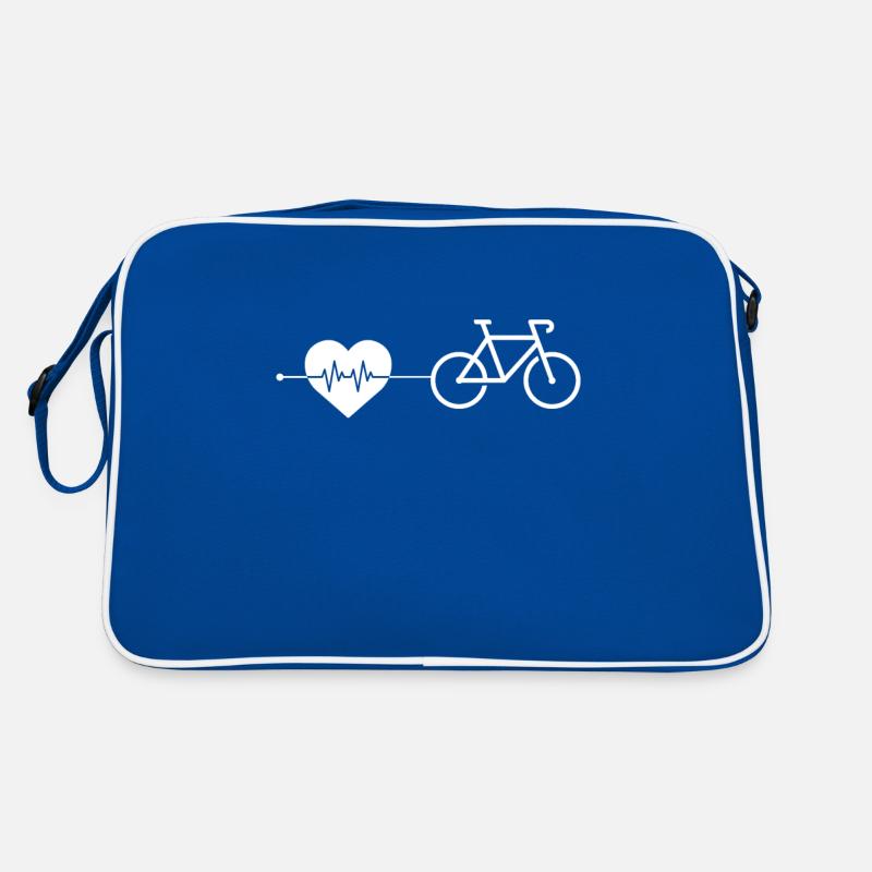Battement de cœur de vélo Sac Retro