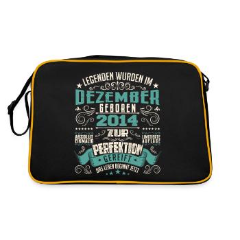 Legenden werden geboren im Dezember 2014 - Sac Retro - noir/or - Dos