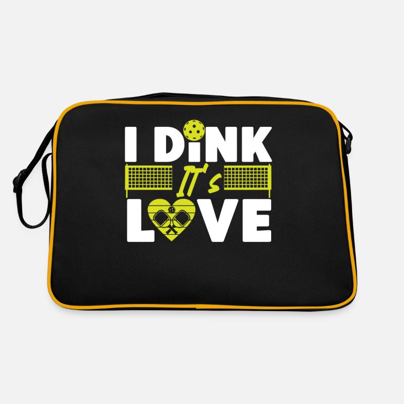 Pickleball jeu de mots Saint-Valentin I Sac Retro
