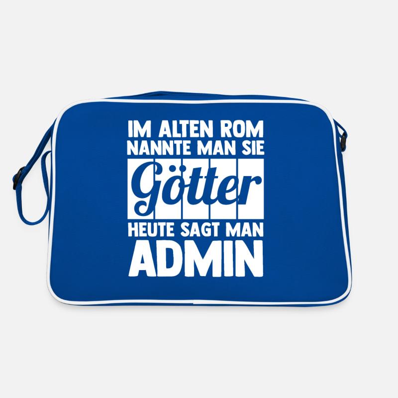 Administrator Informatiker Programmierer Admin Retro Tasche