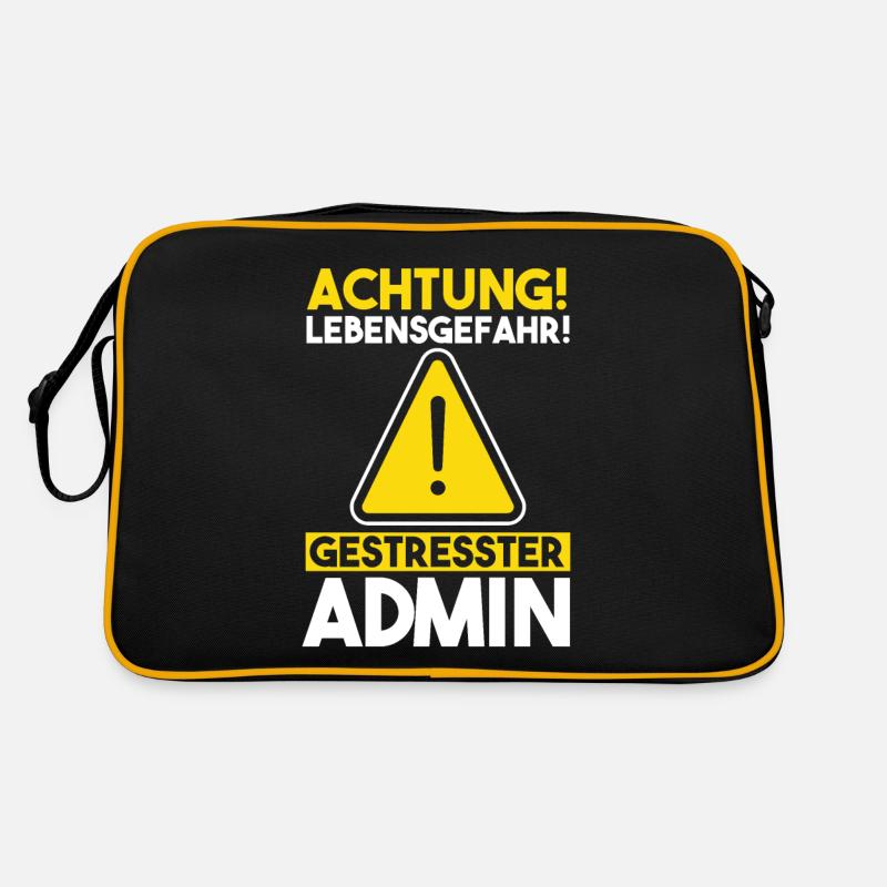 Informatiker Programmierer Admin Administrator Retro Tasche