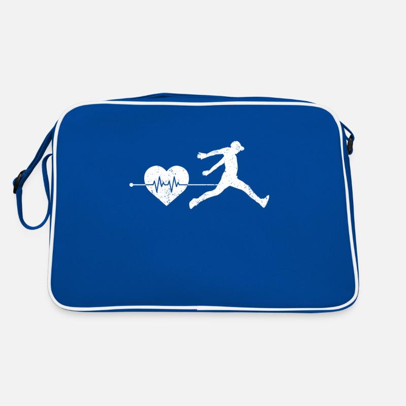 Parkour heartbeat Retro Bag