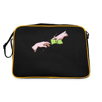 Nouvelle Monnaie Esthétique Merry Création par Adam - Sac Retro - noir/or - Dos
