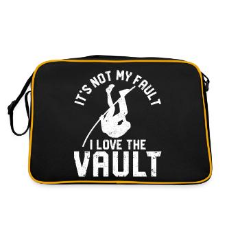 Fun Pole Vault Pole Vault Pole Vault - Retro Bag - black/gold - Back