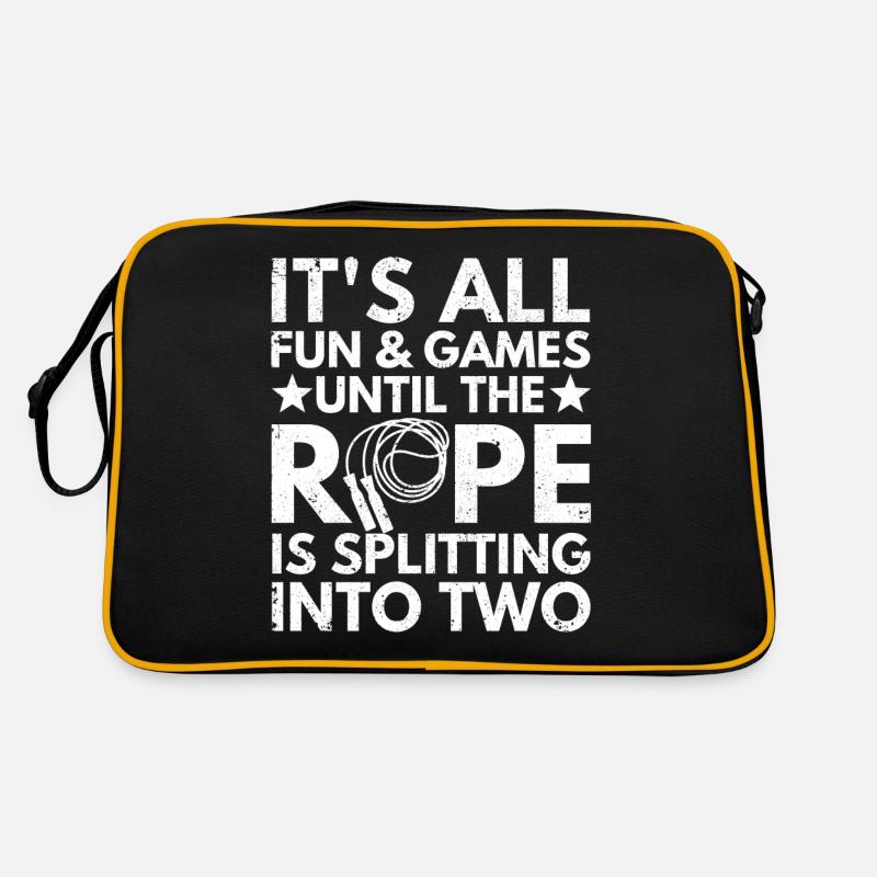 Funny Jump Rope Jump Rope Skip Rop Retro Bag