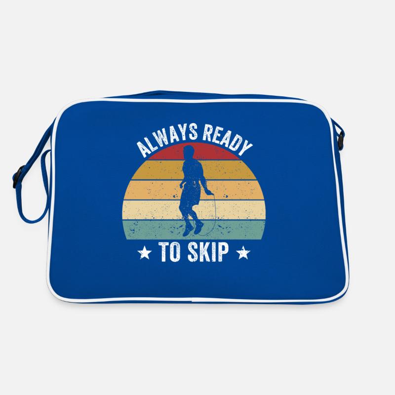 Funny skipping rope skipping rope always ready to spr Retro Bag