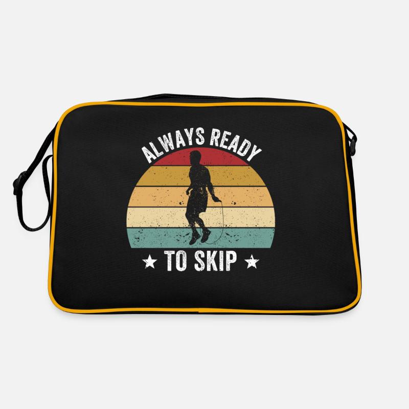 Funny skipping rope skipping rope always ready to spr Retro Bag