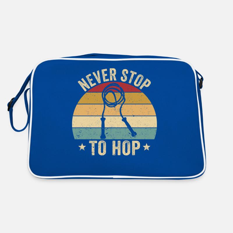 Lustiges Springseil Springseil springen Seil sprin Retro Tasche