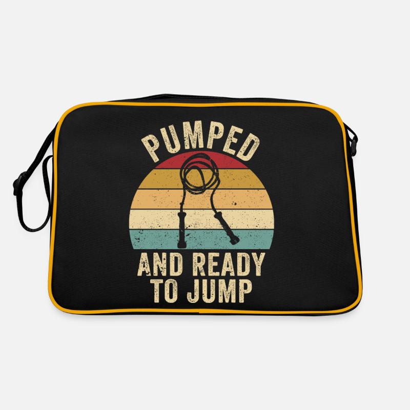 Funny Skipping Rope Skipping Rope Skipping Rope Pumped T Retro Bag