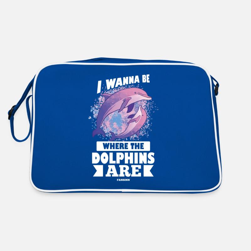 Delfin Retro Tasche