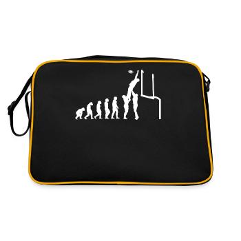 Football player Rugby-ball Football-Game Evolution - Retro Bag - black/gold - Back
