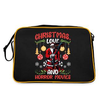 Film d’horreur Santa Christmas Love Film d’horreur - Sac Retro - noir/or - Dos