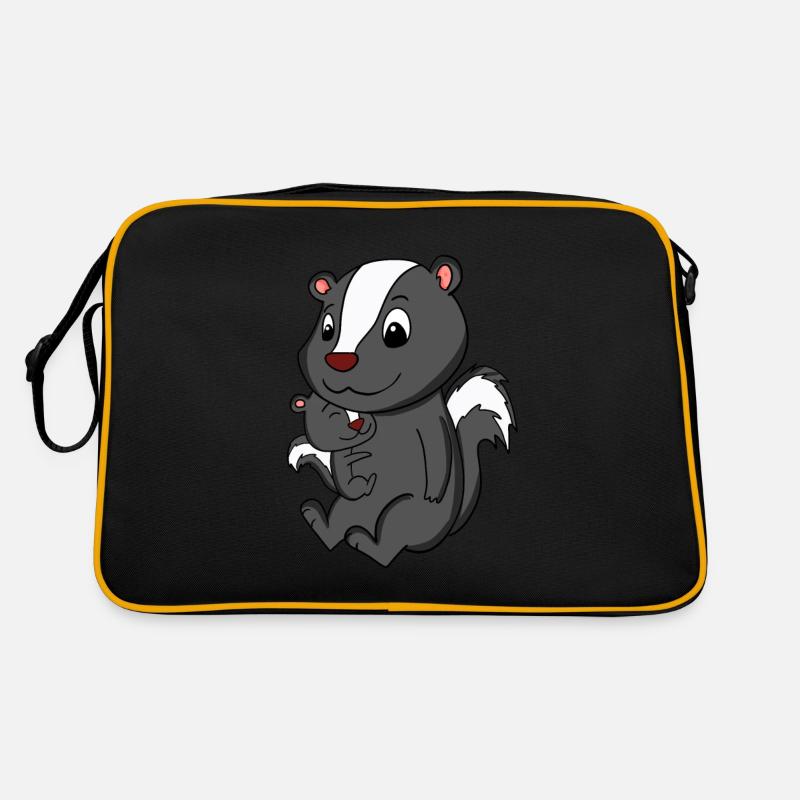 Grossesse en famille - mouffette avec bébé Sac Retro