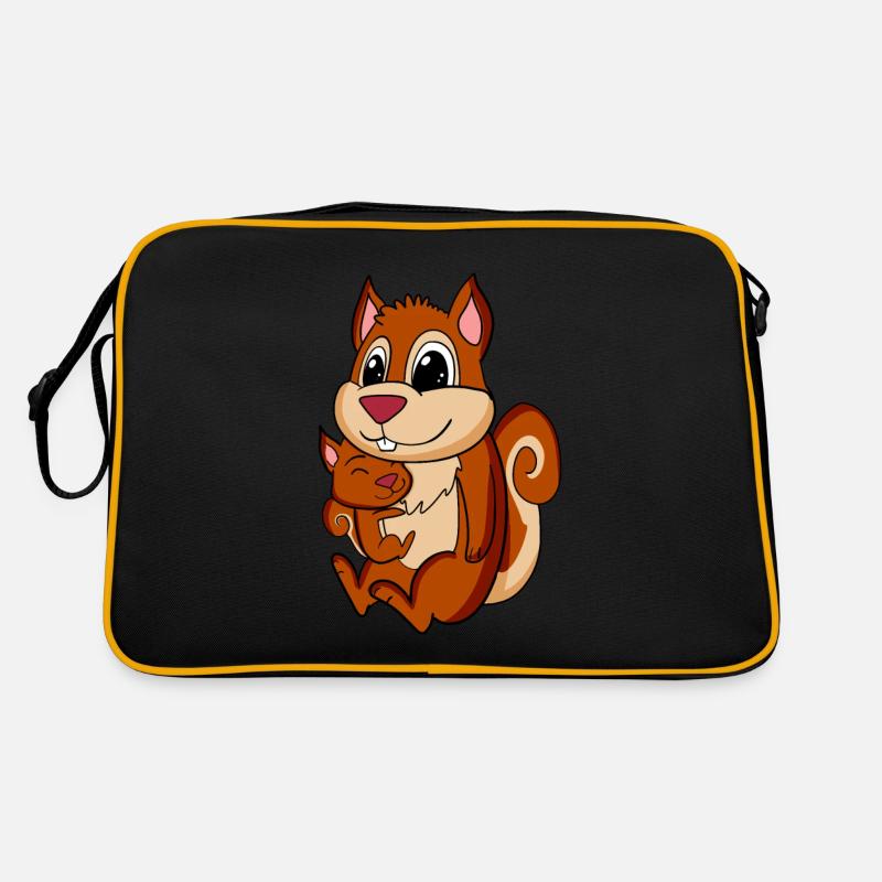Grossesse familiale - écureuil avec bébé Sac Retro
